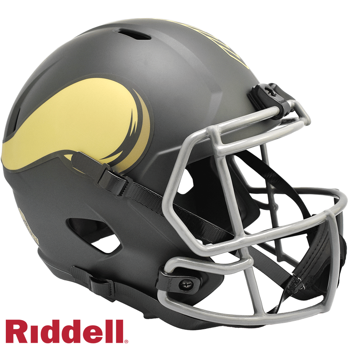 Minnesota Vikings Helmet Riddell Replica Full Size Speed Style Salute To Service 2025