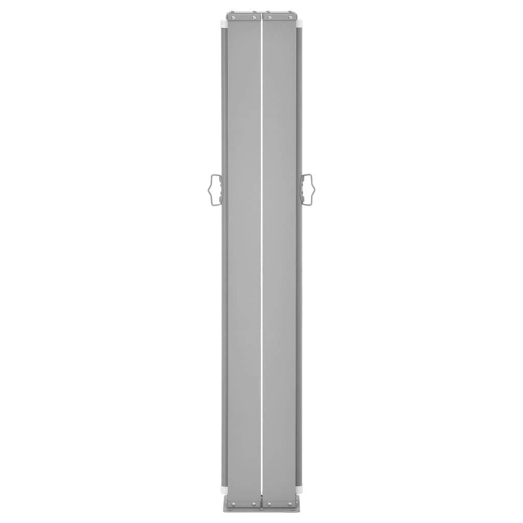 Patio Retractable Side Awning 55.1"x472.4" Anthracite