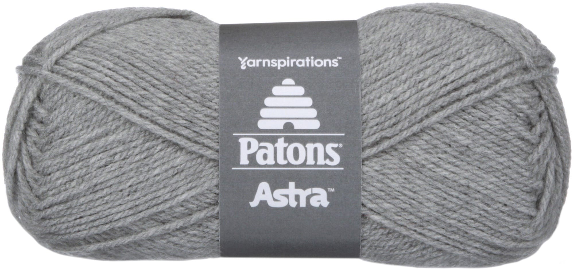 Spinrite Patons Astra Yarn Solids Silver Grey 1 Pack of 1 Skein