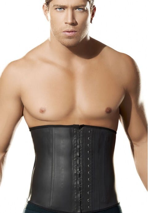 Men's Underbust Latex Corset
