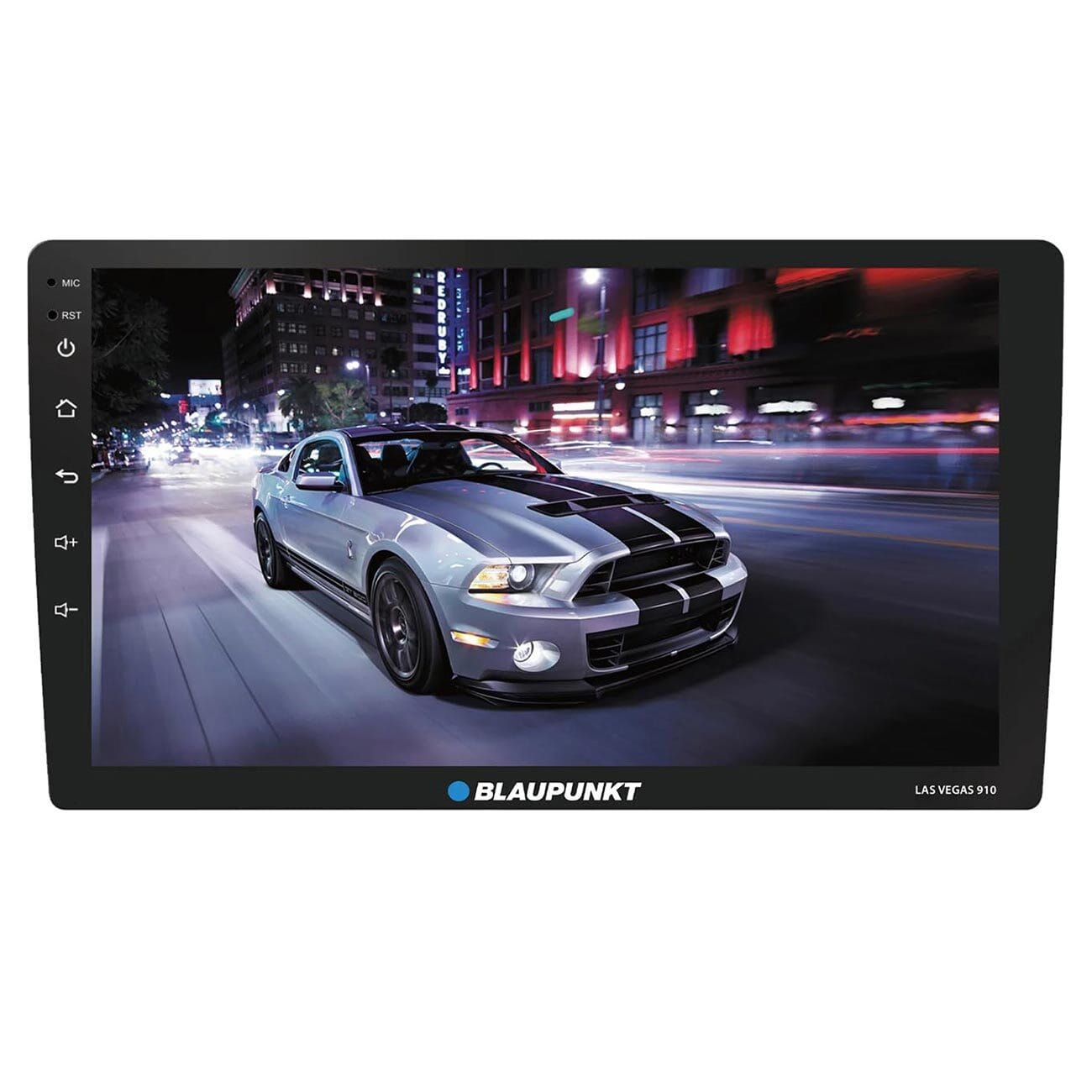 Blaupunkt 10.1" Single DIN Mechless Receiver with Wireless Apple CarPlay / Android Auto & Bluetooth