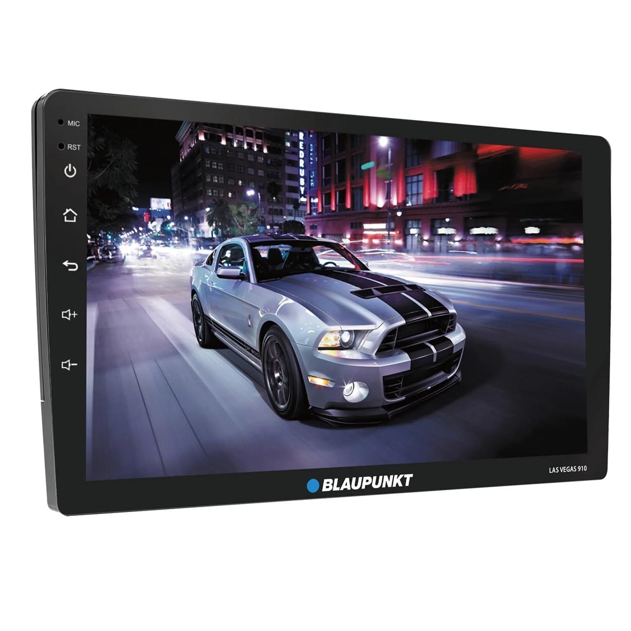 Blaupunkt 10.1" Single DIN Mechless Receiver with Wireless Apple CarPlay / Android Auto & Bluetooth