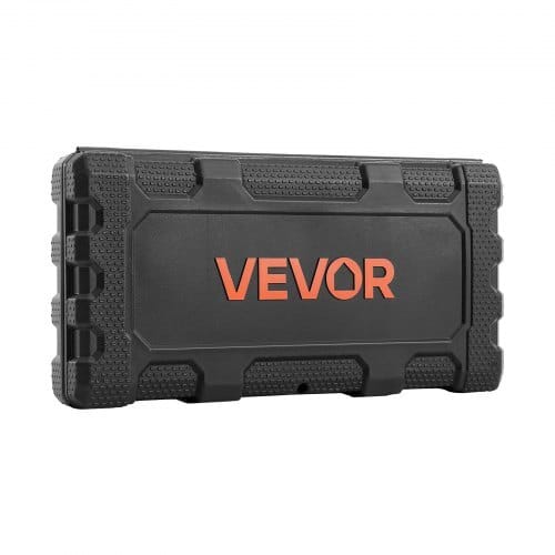 Socket Set, 46 Pieces, 1/4 inch Drive Socket Tool Set, SAE and Metric Size, Deep and Standard, Mechanic Tool Kit with Storage Case, Chrome Plated CR-V Alloy Steel, for Automotive Repair