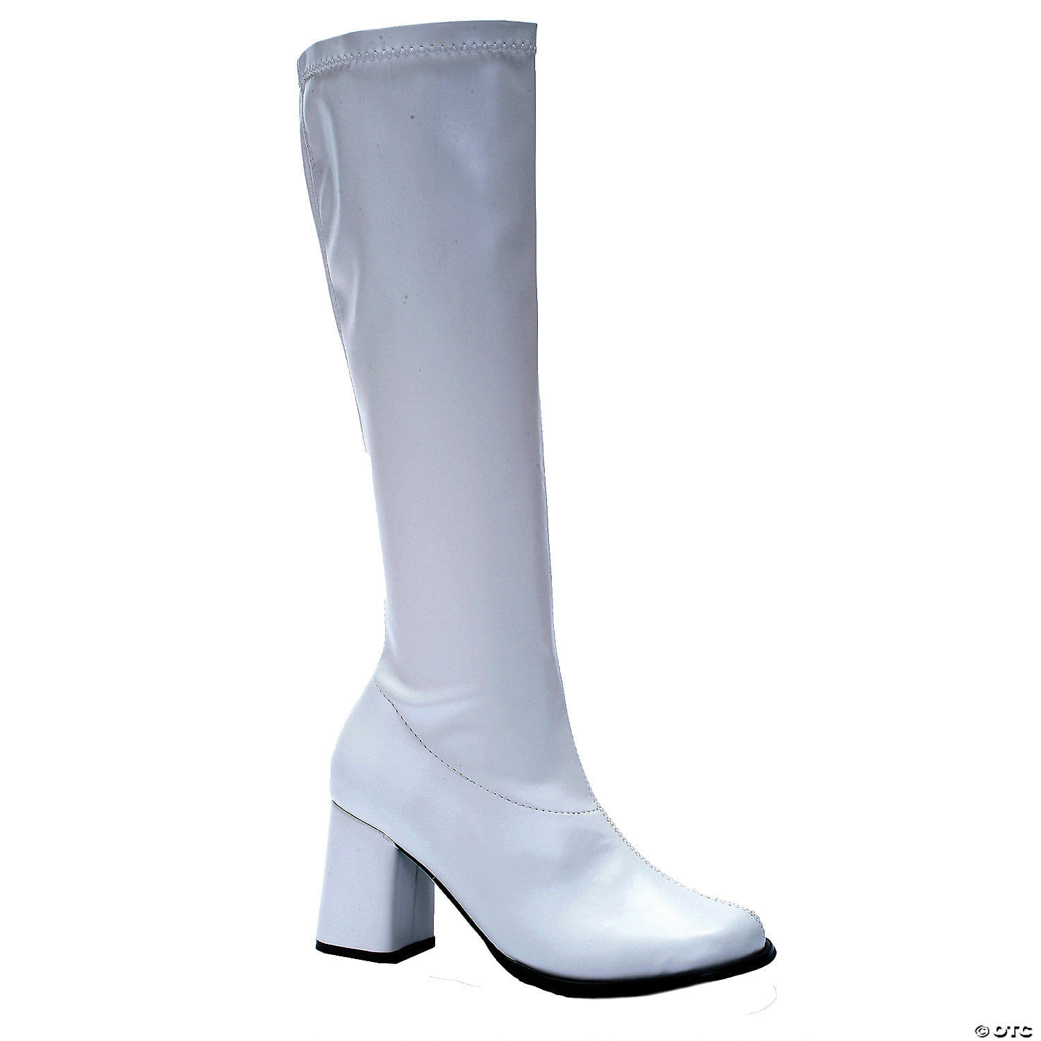 White gogo boot-size 13