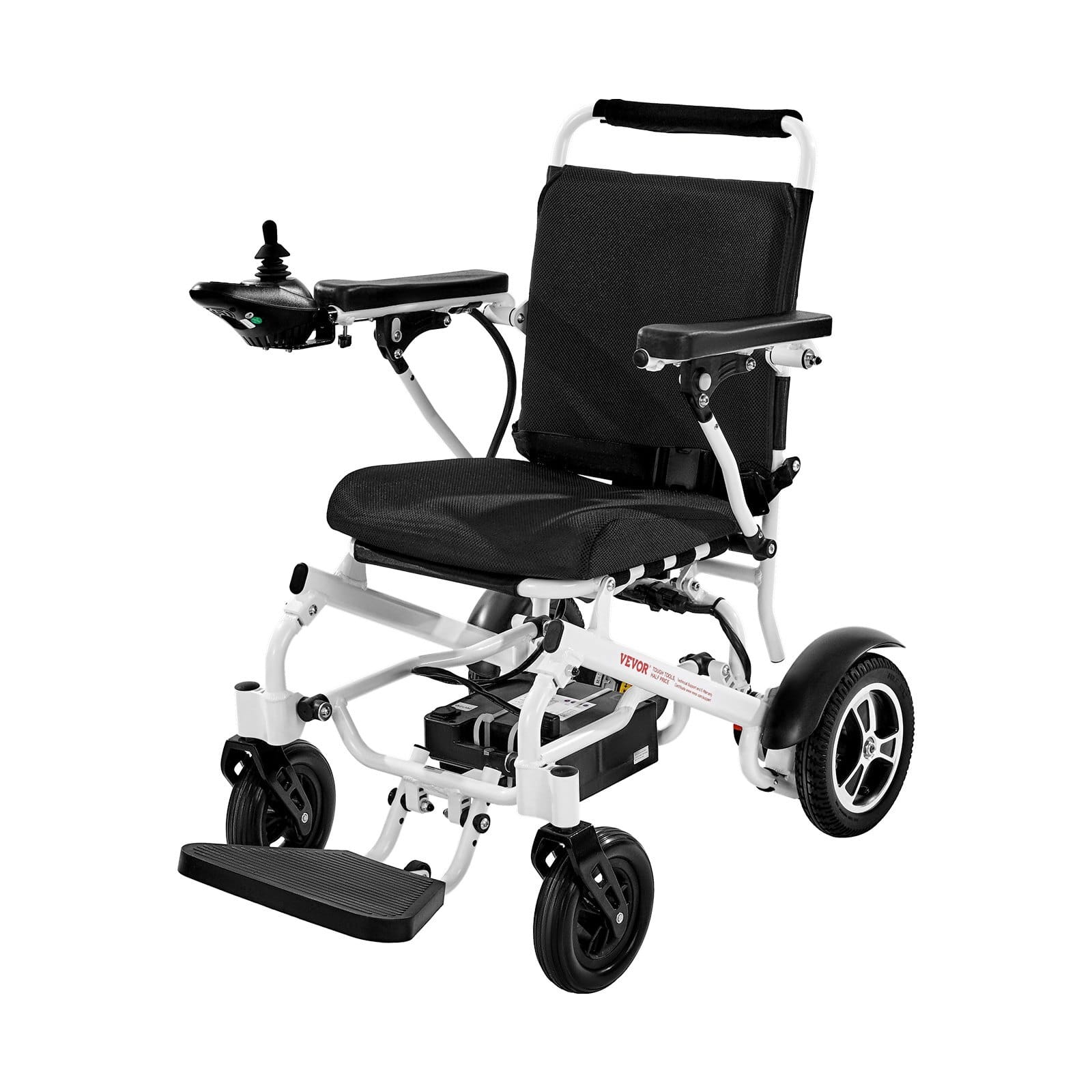 Electric Wheelchair for Adults, 300lbs Capacity, Foldable & Lightweight Motorized Wheelchair, 13-Mile Long Travel Range, All-Terrain Powered Chair, Portable for Seniors & Disabled