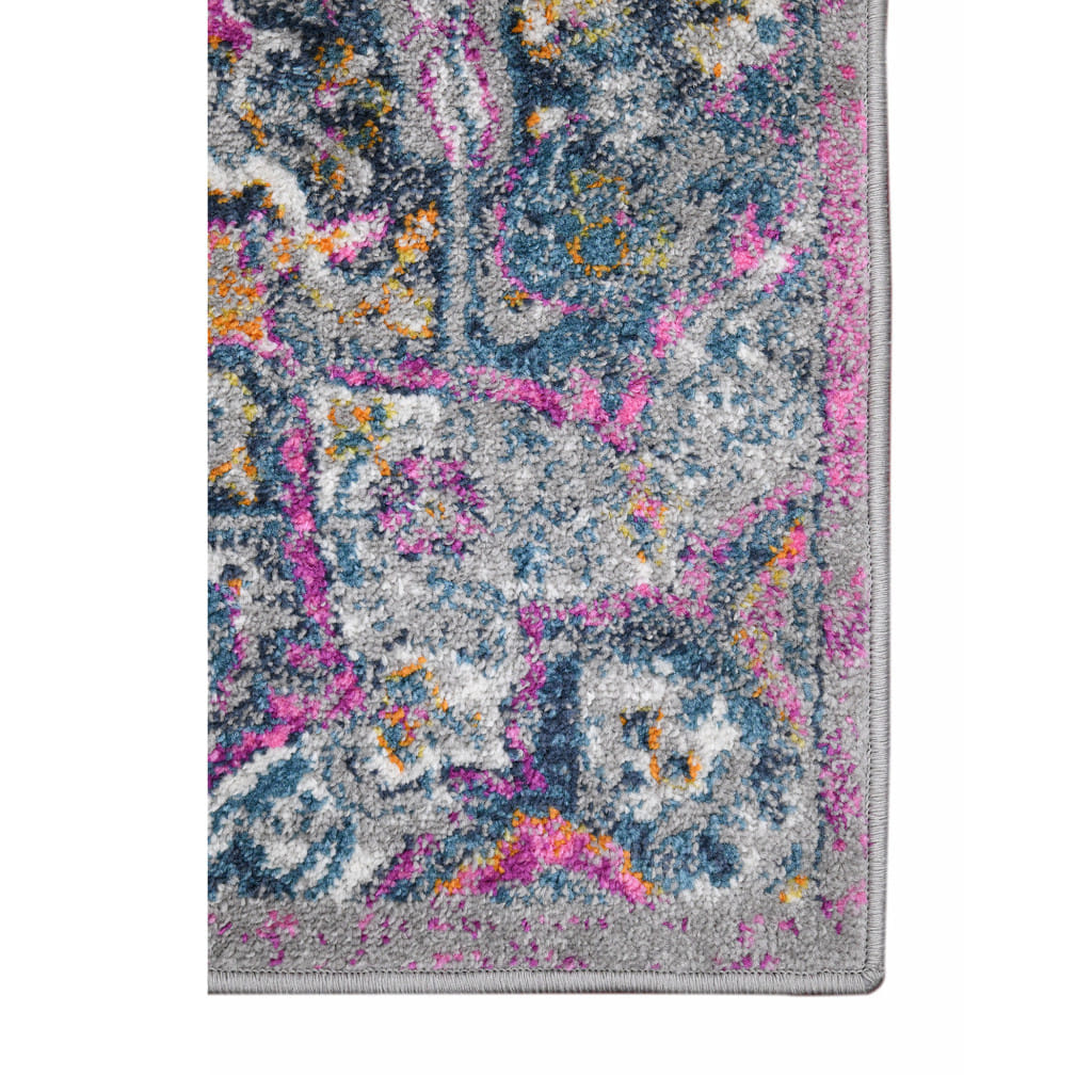 8' X 11' Pink Medallion Power Loom Area Rug