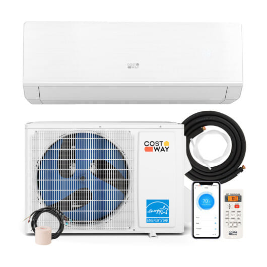 SEERXtreme Series ENERGY STAR Certified 12000 BTU 24 SEER2 115V Mini Split Heat Pump Heating at -15?°F