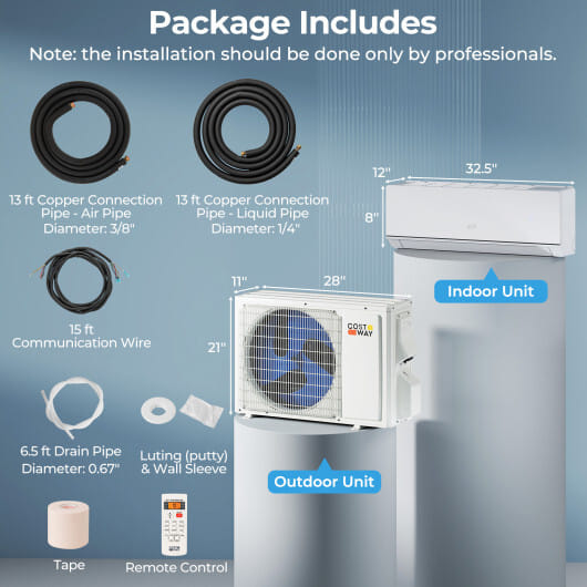SEERXtreme Series ENERGY STAR Certified 12000 BTU 24 SEER2 115V Mini Split Heat Pump Heating at -15?°F