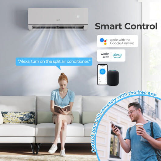 SEERXtreme Series ENERGY STAR Certified 12000 BTU 24 SEER2 115V Mini Split Heat Pump Heating at -15?°F