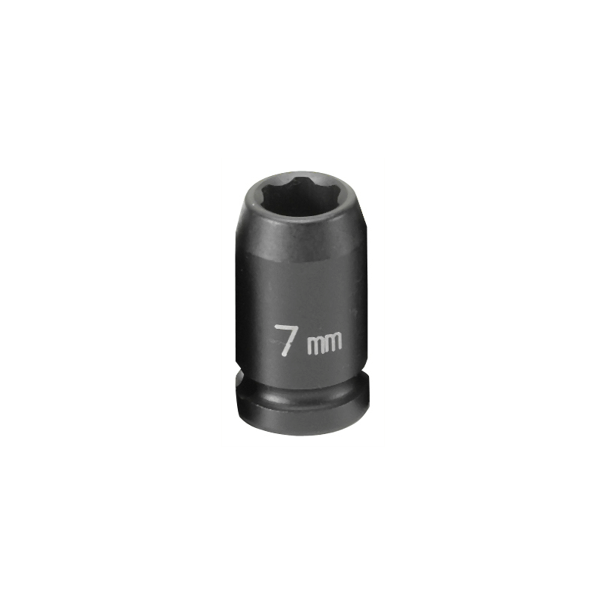 Grey Pneumatic 1/4" Surface Drive x 7mm Standard  Socket