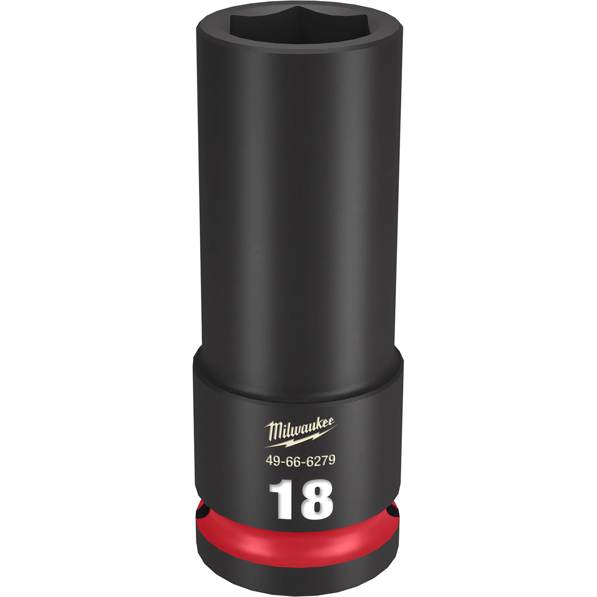 Milwaukee Tool SHOCKWAVE Impact Duty  1/2"Drive 18MM Deep 6 Point Socket