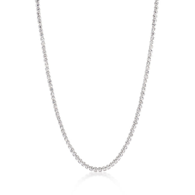 Long Elegant Cubic Zirconia Necklace