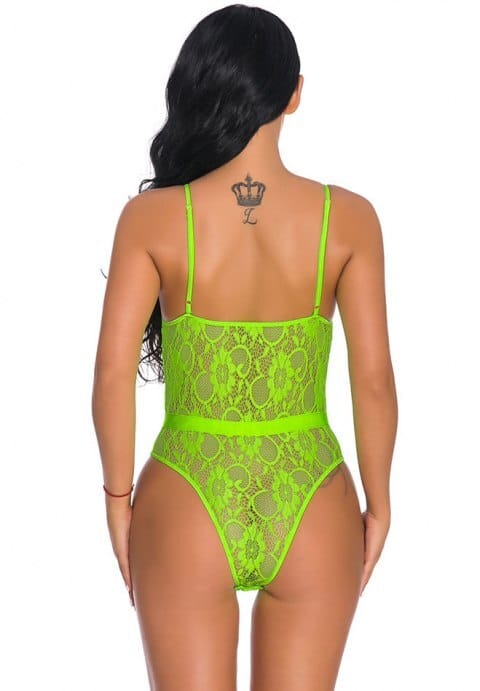 Romantic Gesture Lace Teddy