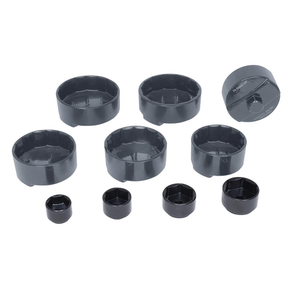 Lisle Filter Wrench & Socket Set, 10 pc.