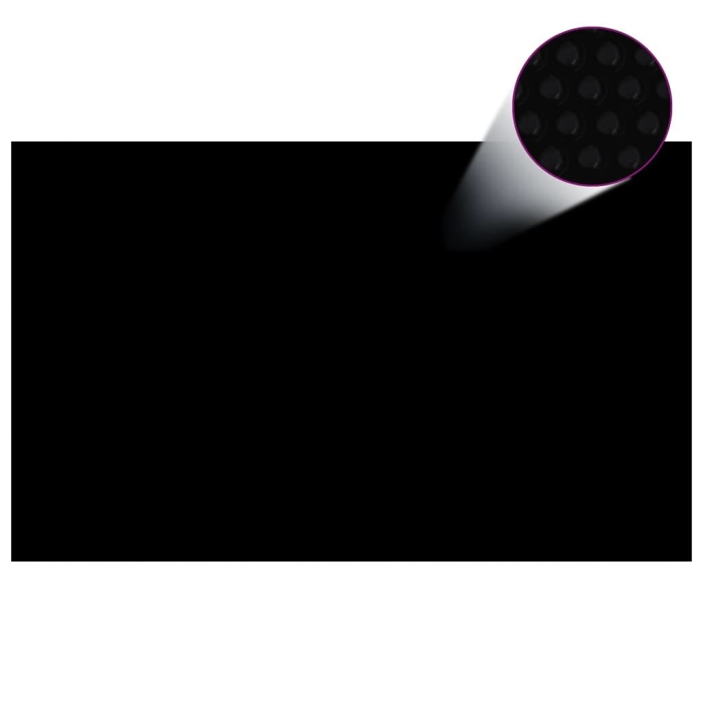 Pool Cover Black 102.4"x63" PE