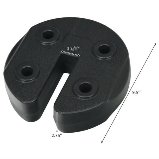 $49 Only! Set of 6 Canopy Weights 30lbs Water Sand Filled Weight Plate Kit
