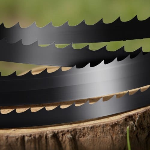 Bandsaw Blade, 60 Inch Length, 6 TPI Band Saw Blade with 15 HRC Hardened Sharp Teeth, SK5 High-Strength Carbon Steel, 0.25 Inch Width, Replacement for Major Woodworking Band Saw Brands, 1 Pack