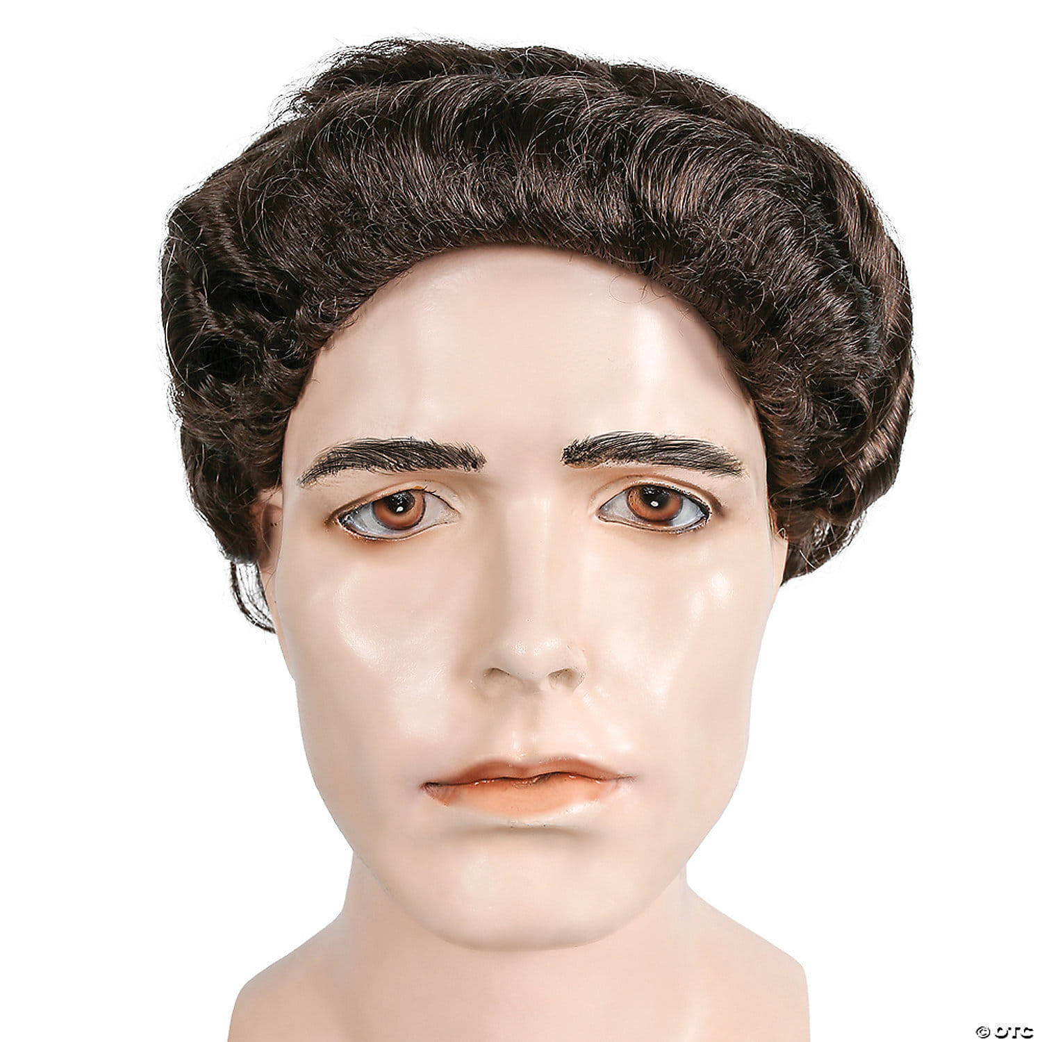 Aristocrat colonial man wig-brown