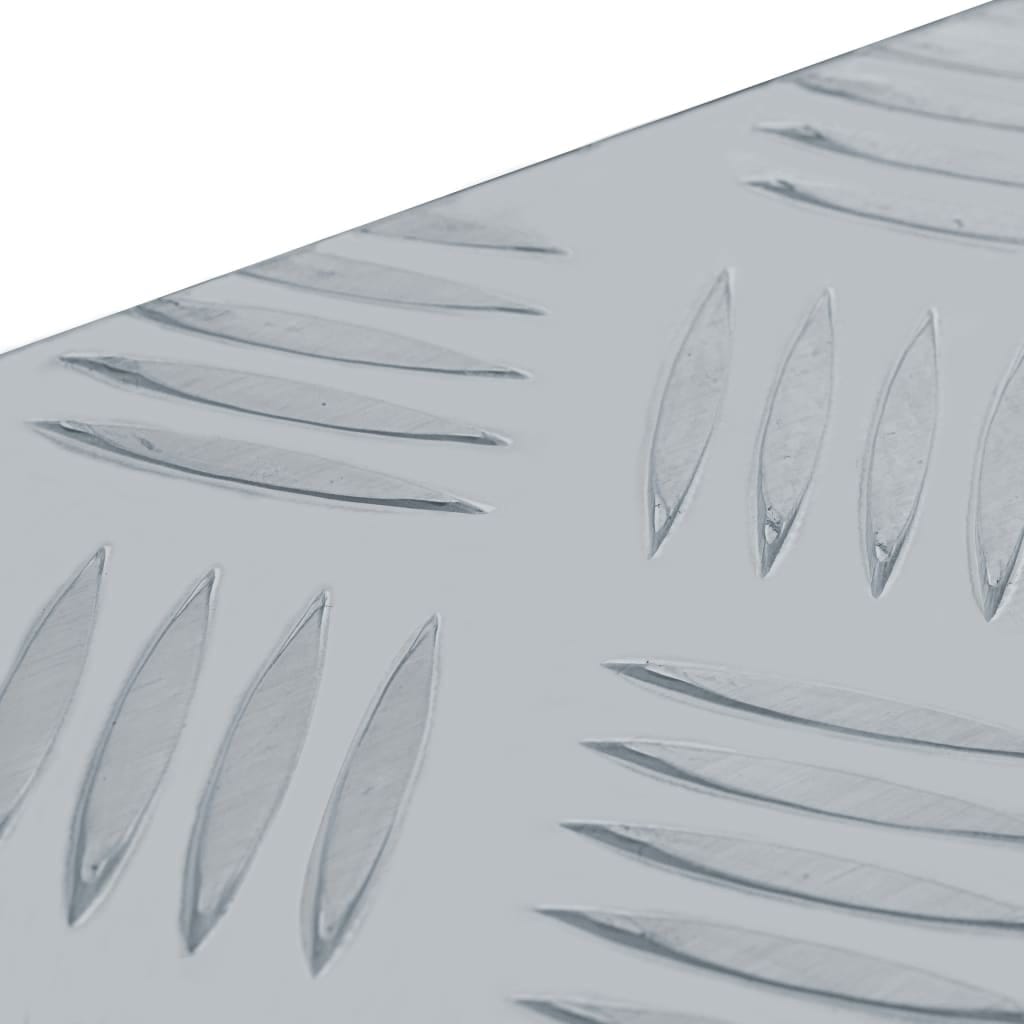 Aluminum Box 43.5"x15.2"x15.7" Silver