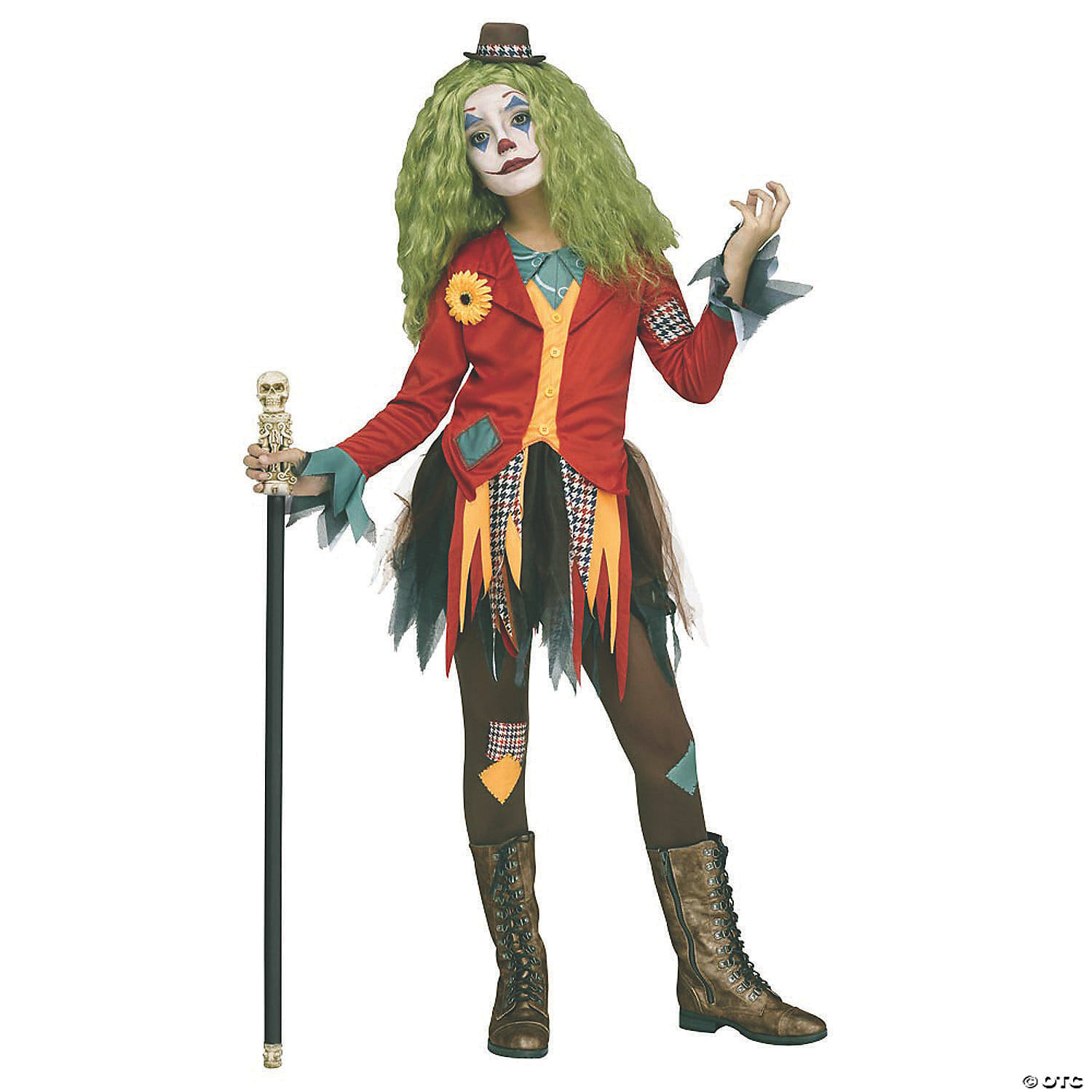 Girls rowdy clown cstm 8-10