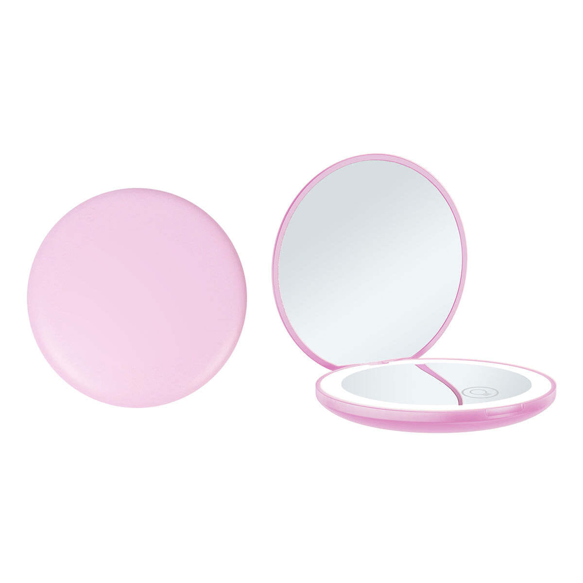 Color: LOVELY LAVENDER - Beauty Spot 10X Zoom Soft Glow Compact LED Makeup Mirror