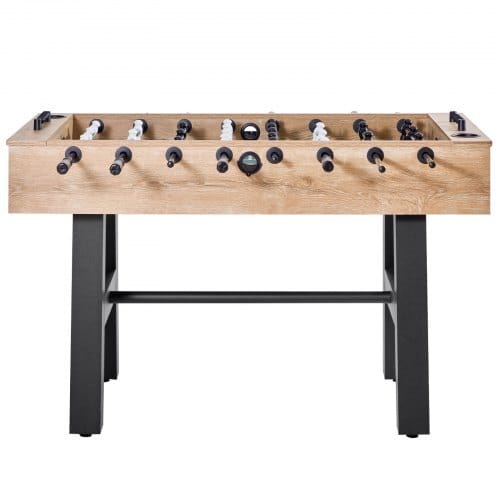 Foosball Table, 55 inch Standard Size Table, Indoor Full Size Foosball Tables for Home, Family, and Game Room, Durable Soccer Set, Includes 4 Balls, Score Keeper, and 2 Cup Holders