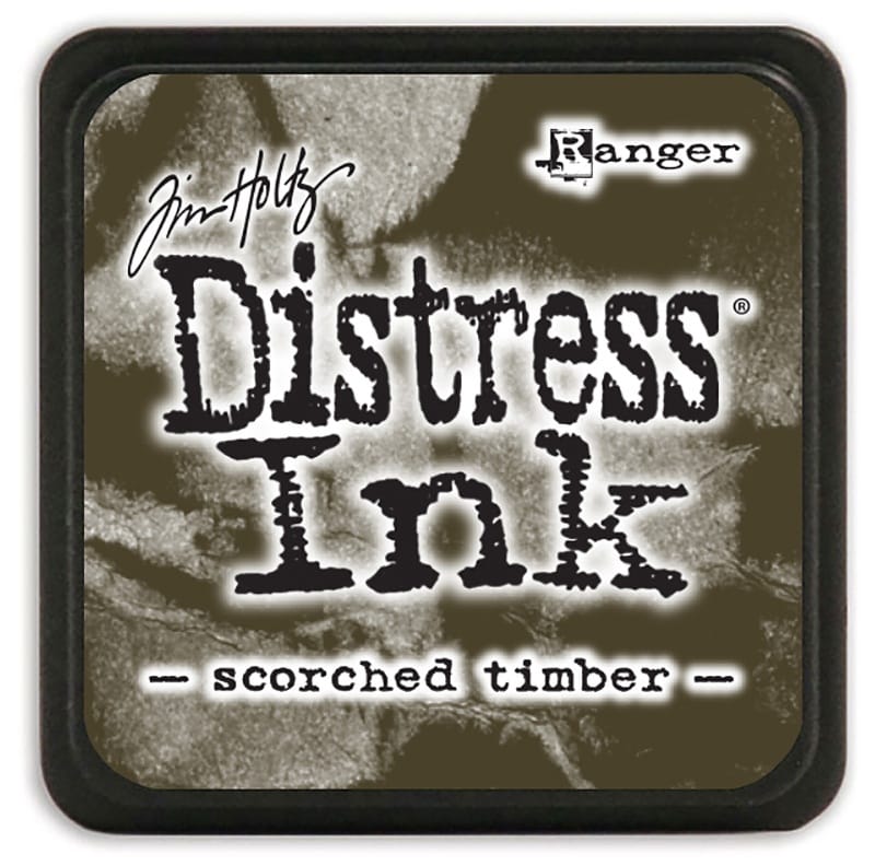 Tim Holtz Distress Mini Ink PadScorched Timber Pack of 3