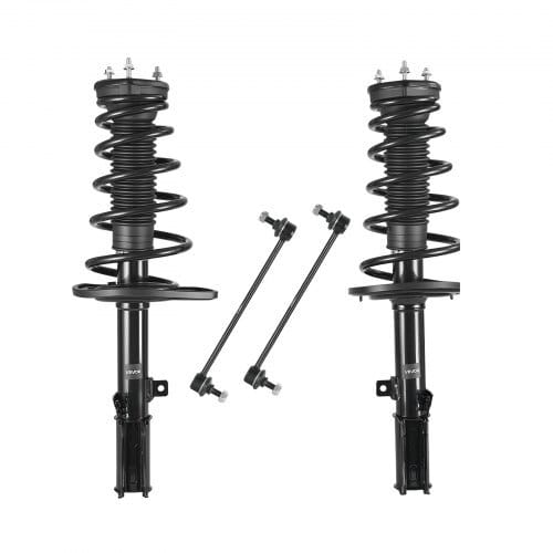 Rear Shock Absorber Strut Assembly, 2Pcs Shock and Strut Assembly with Stabilizer Bar & Coil Spring, Compatible with 2007-2011 Toyota Camry and 2008-2012 Toyota Avalon Models, OE 172401