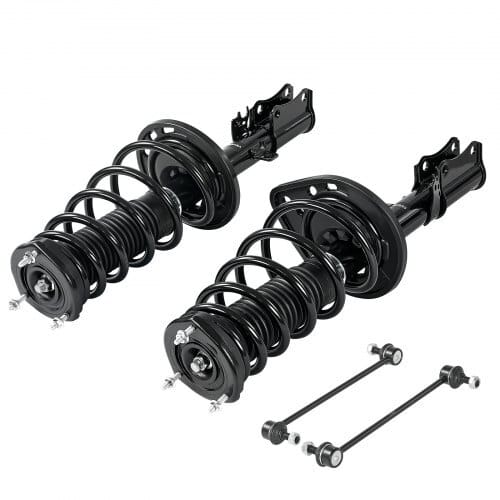 Rear Shock Absorber Strut Assembly, 2Pcs Shock and Strut Assembly with Stabilizer Bar & Coil Spring, Compatible with 2007-2011 Toyota Camry and 2008-2012 Toyota Avalon Models, OE 172401
