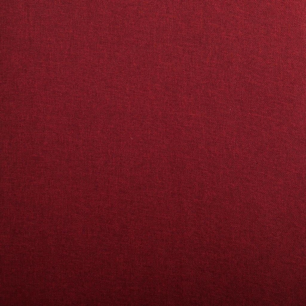 Dining Chairs 4 pcs Wine Red Fabric
