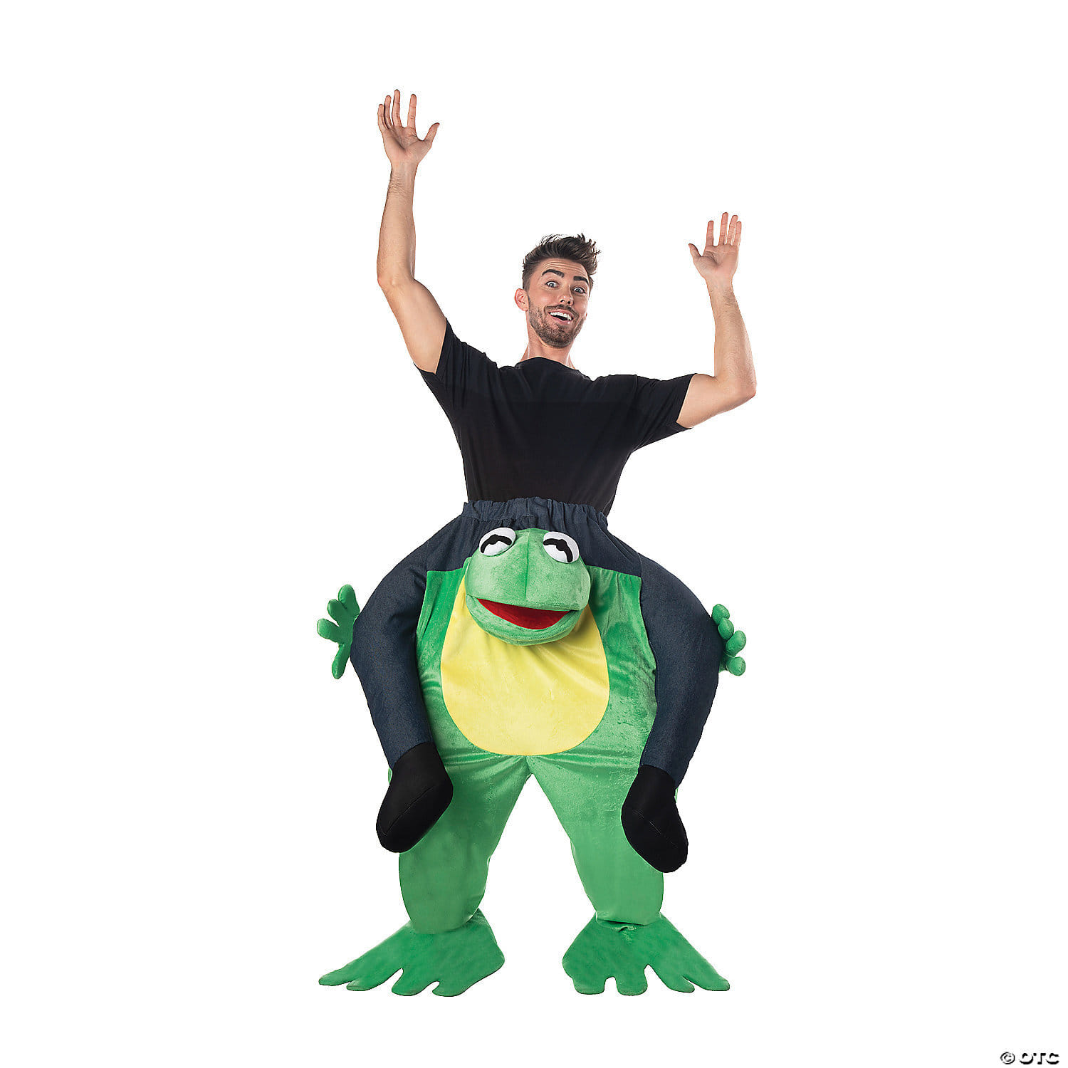 Adult carry me frog costume