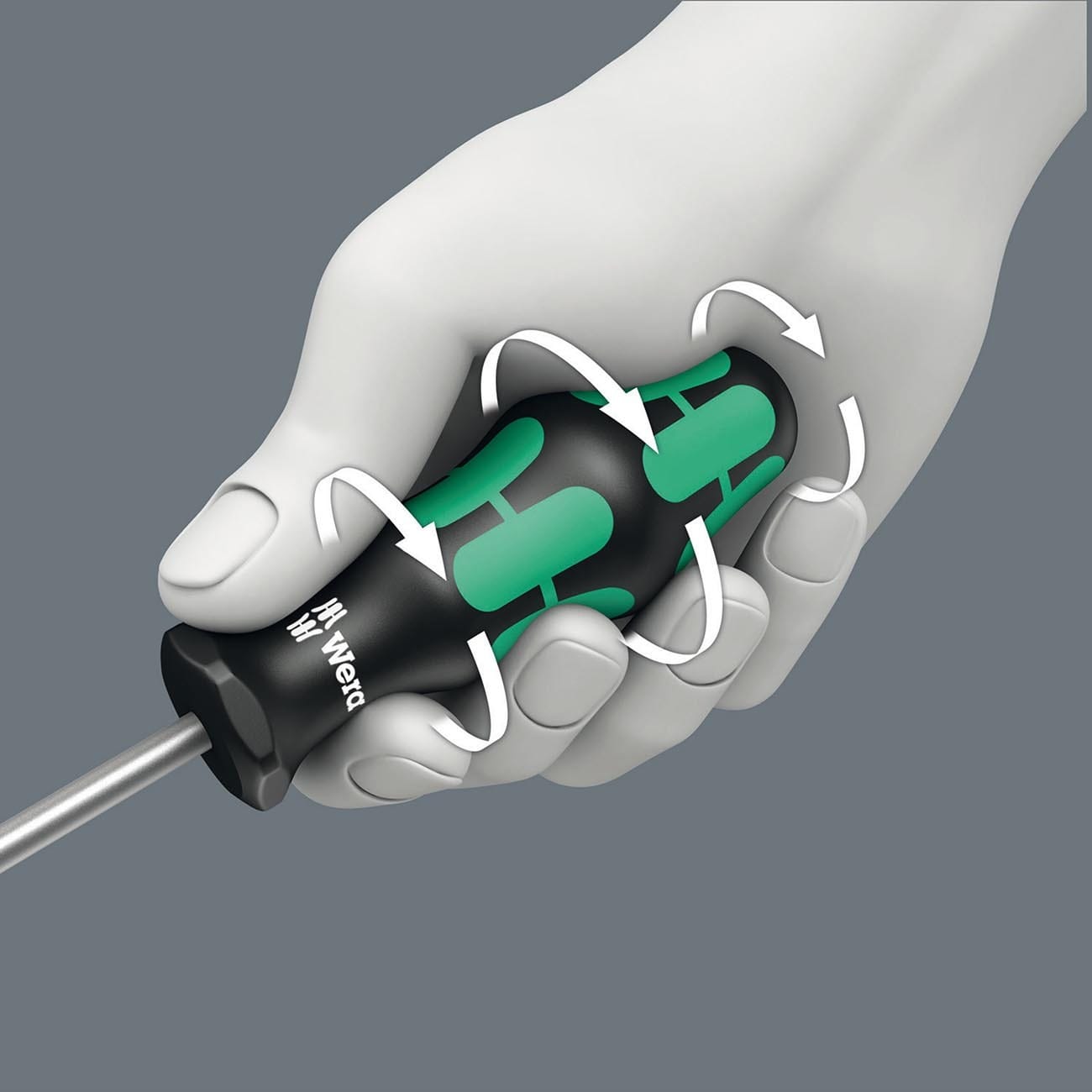 Wera Bitholding Screwdriver with Retaining Ring - 1/4" Drive