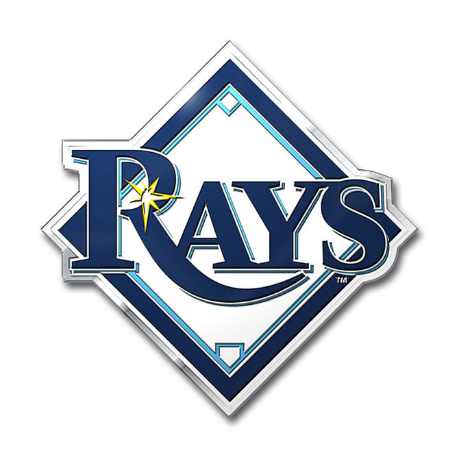 Tampa Bay Rays Auto Emblem - Color
