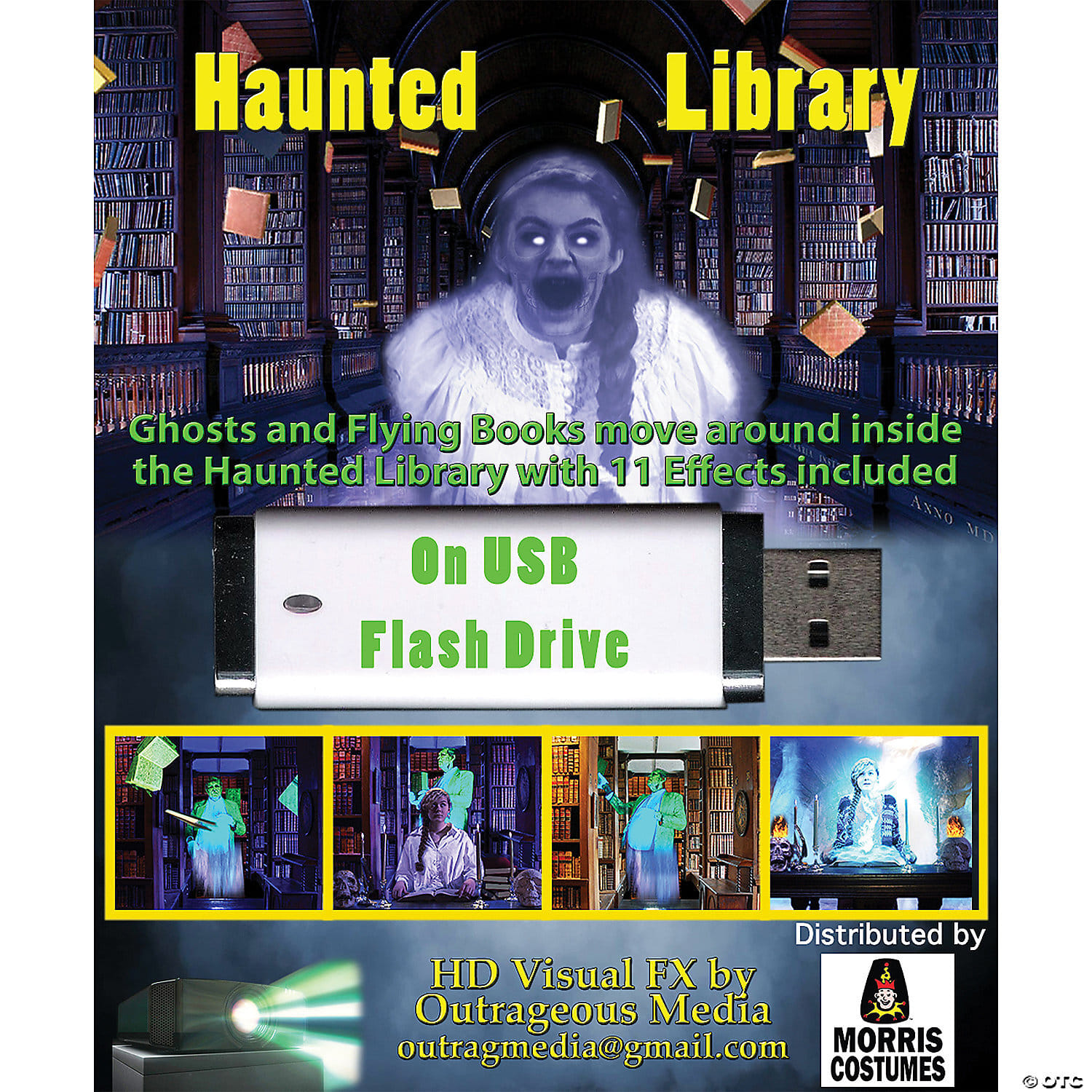 Haunted library dvd