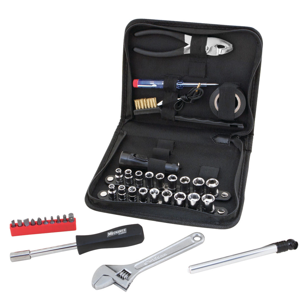 Performance Tool Compact Tool Set with Zipper Case (38 Piece Set)