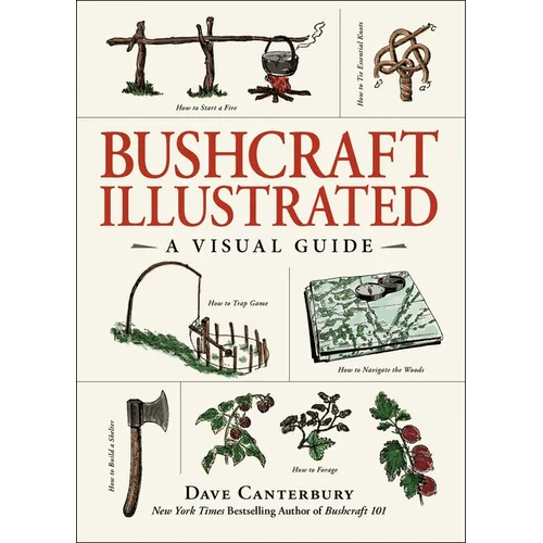 Bushcraft Illustrated: A Visual Guide - Hardcover