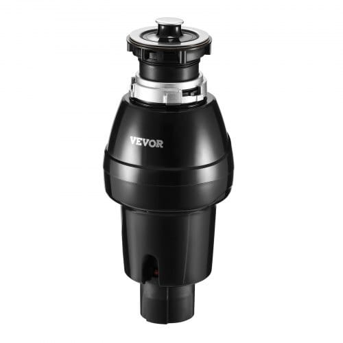 Garbage Disposal, 3/4HP 3250RPM Continuous Feed Food Waste Disposer, EZ Connect Food Waste Grinding System with Sound Reduction, Power Cord & Splash Guard for Kitchen Sinks