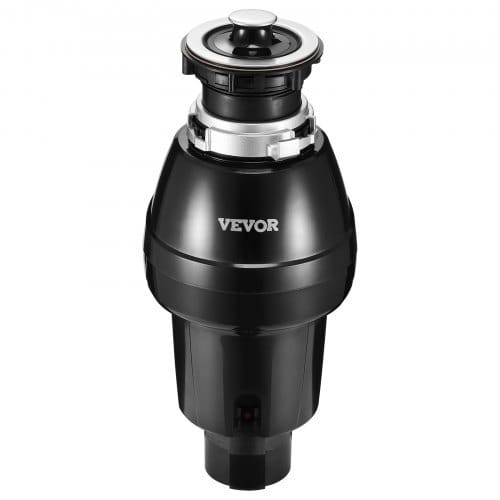 Garbage Disposal, 3/4HP 3250RPM Continuous Feed Food Waste Disposer, EZ Connect Food Waste Grinding System with Sound Reduction, Power Cord & Splash Guard for Kitchen Sinks