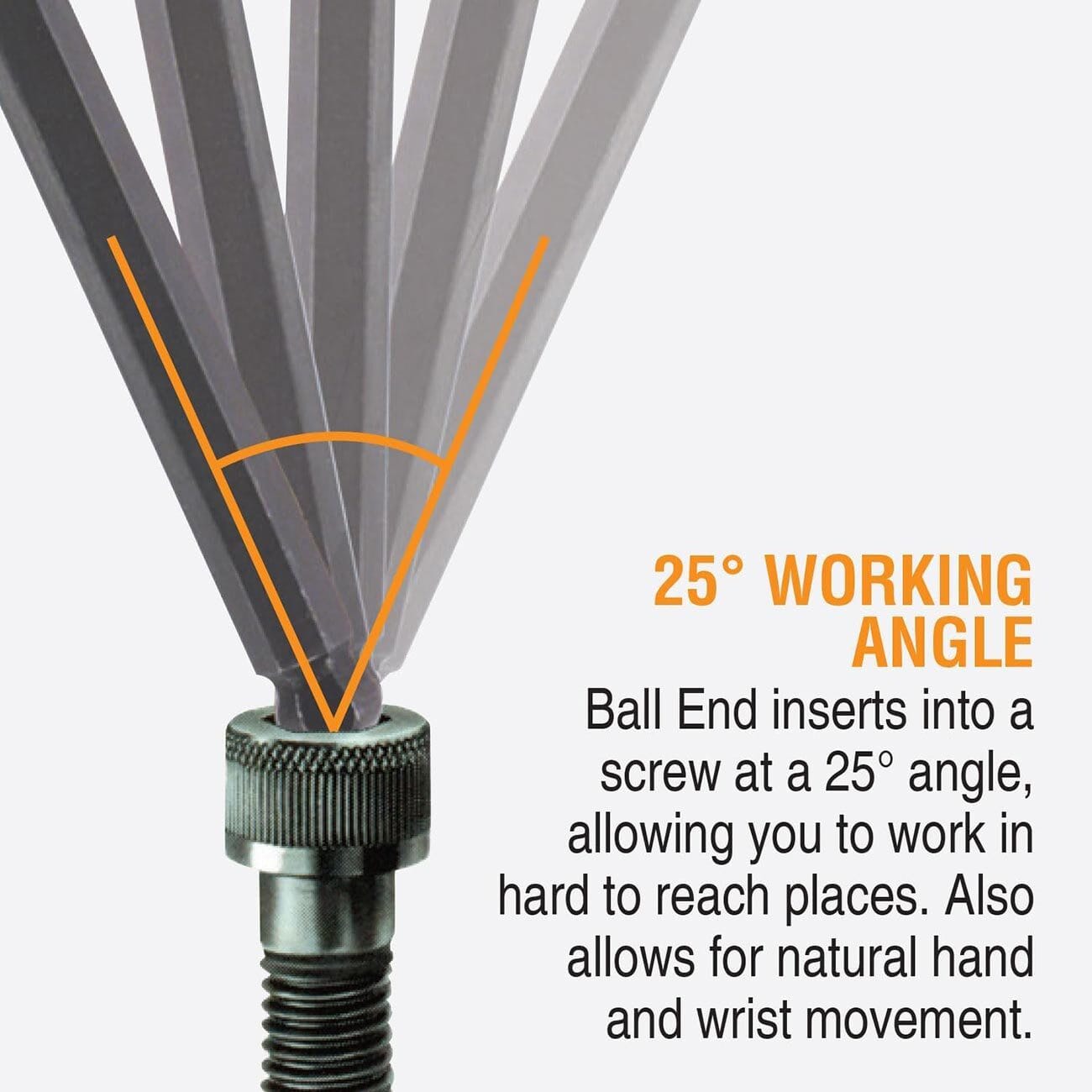 Bondhus Balldriver Stubby Metric Ball End HEX L-Keys: 1.5mm to 10mm (9 Piece)