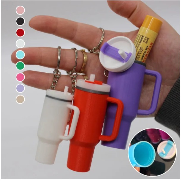 Cute Mini Cup Keychain