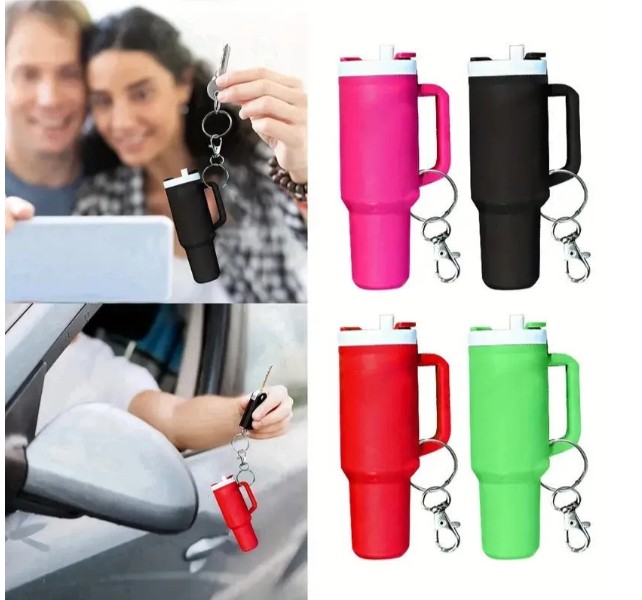 Cute Mini Cup Keychain