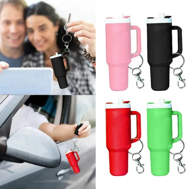 Cute Mini Cup Keychain