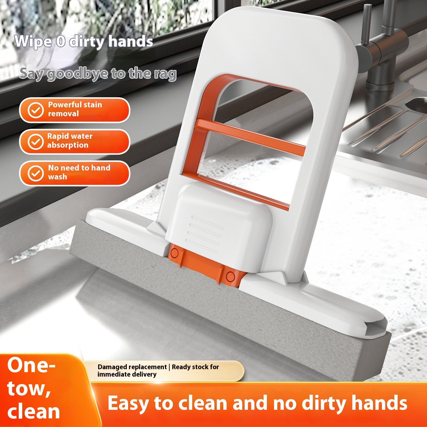Foldable Hand-Washable Mini Mop