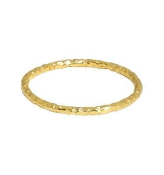 Irregular Surface 925 Sterling Silver Minimalism Adjustable Ring
