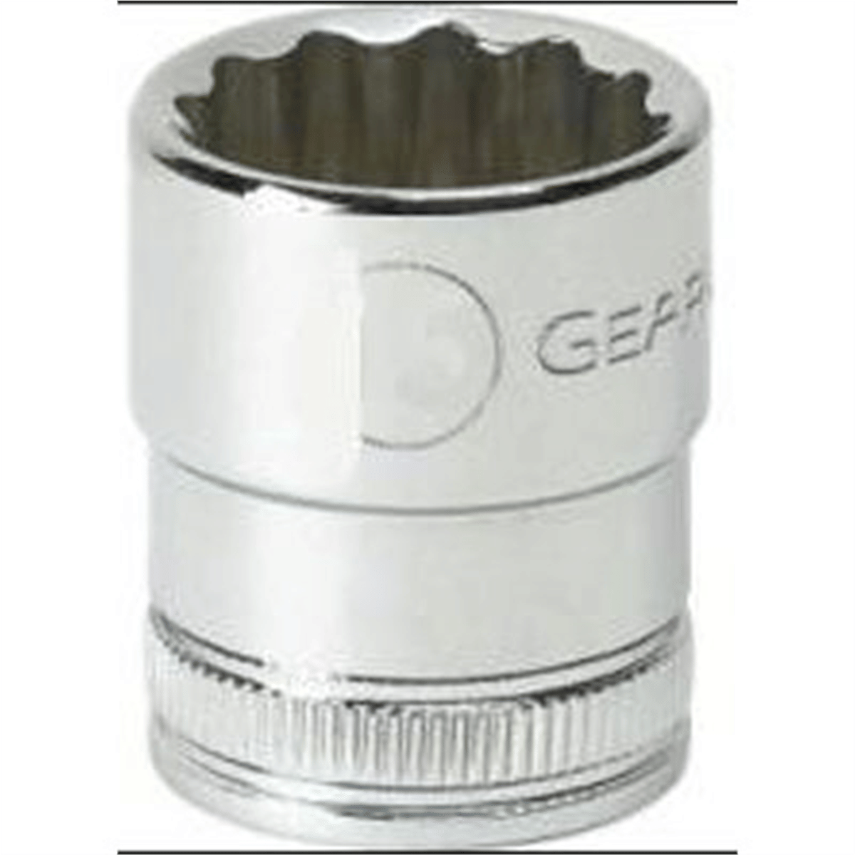 GearWrench 1/2 Inch Drive 12 Point Standard Metric Socket 15mm