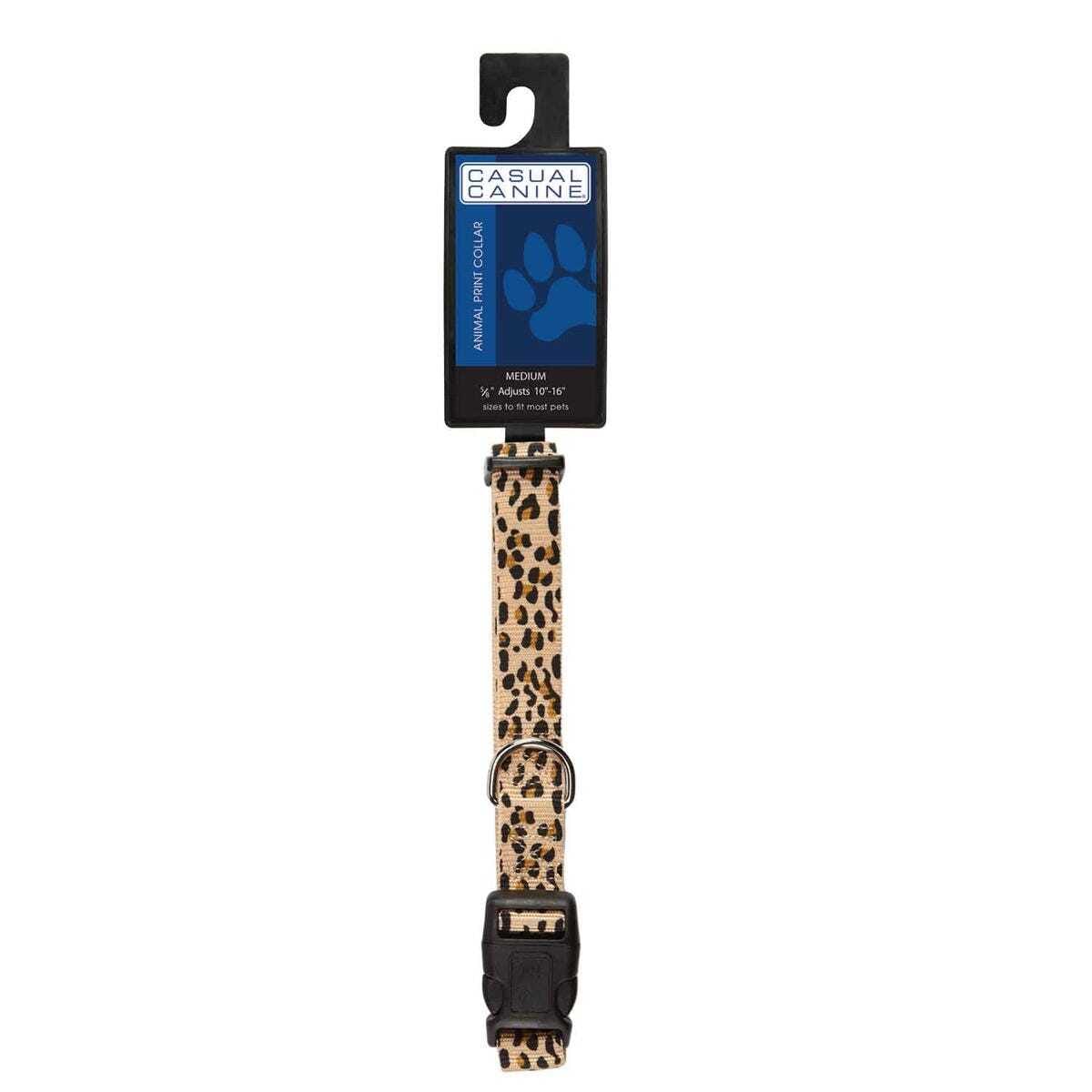 Casual Canine Animal Print Collars 18-26 in Giraffe
