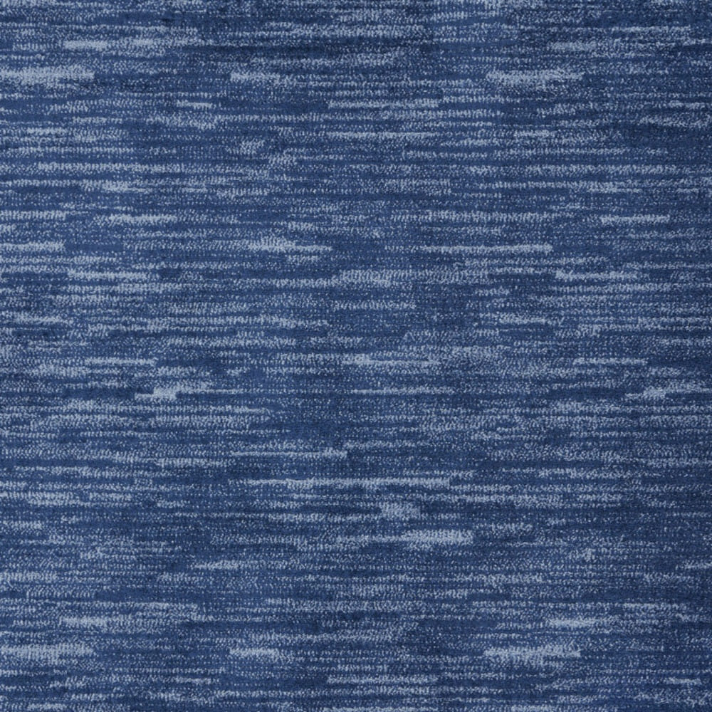 5' X 7' Blue Non Skid Indoor Outdoor Area Rug