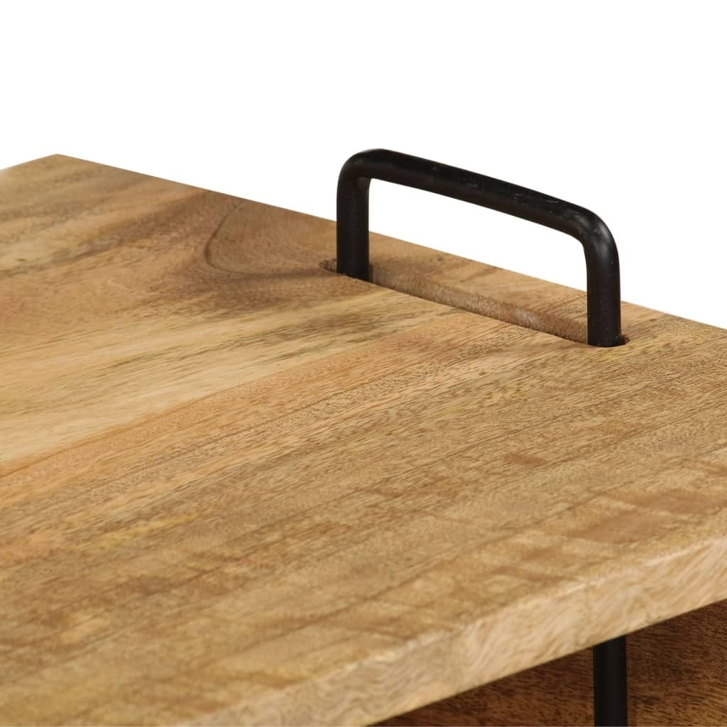 Coffee Table Solid Mango Wood 39.4"x23.6"x17.7"