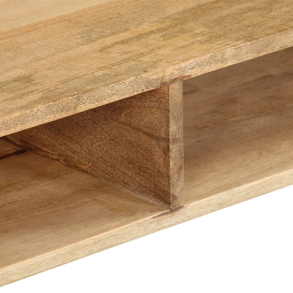 Coffee Table Solid Mango Wood 39.4"x23.6"x17.7"