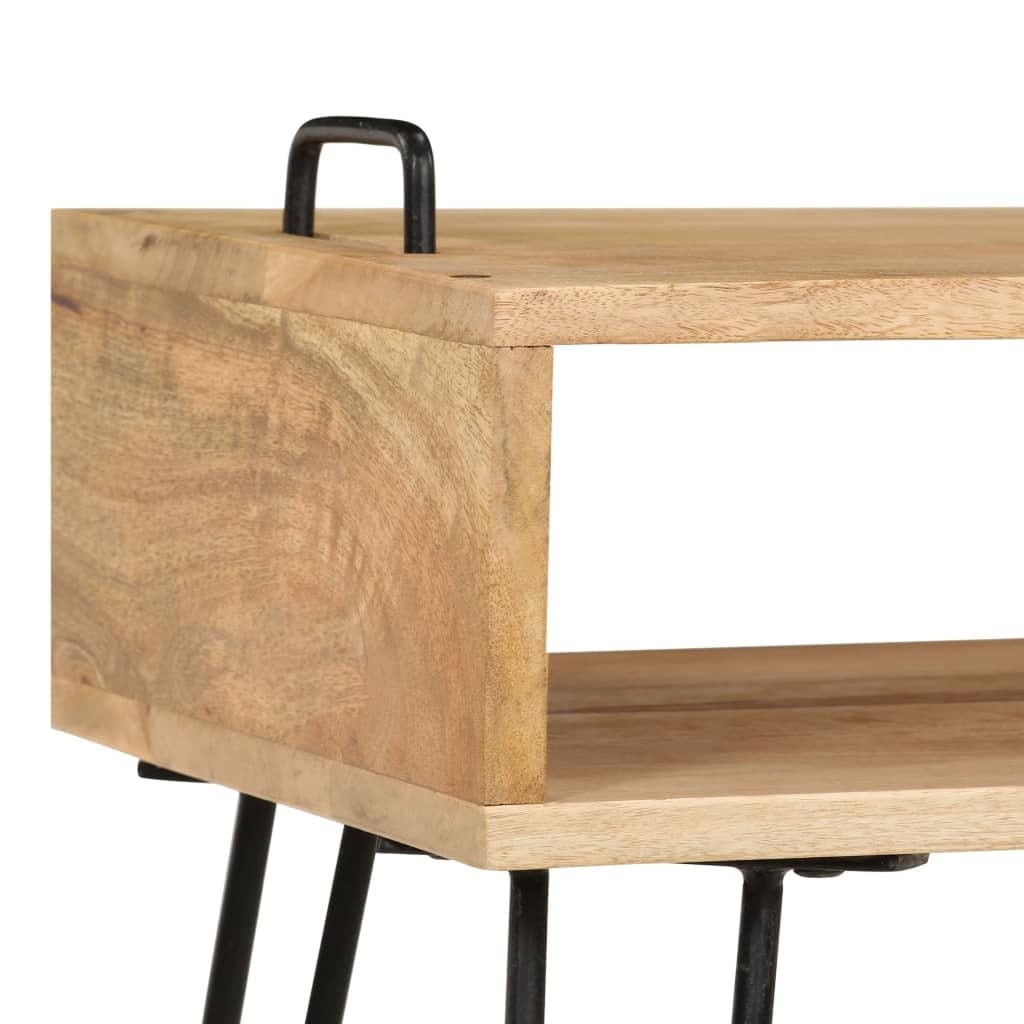 Coffee Table Solid Mango Wood 39.4"x23.6"x17.7"